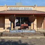McLean, barbed wire museum
