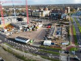 03-01-2025 Drone Shots voorbereiding spoorweg ondergang Heerhugowaard